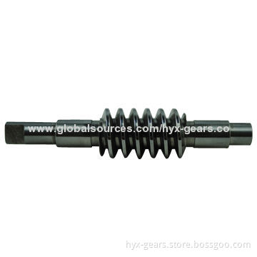 Worm gear shaft, with high precision and OEM orders welcome